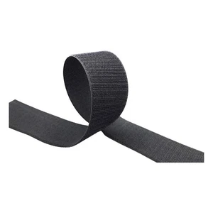 GRAINGER APPROVED FRSBL200-50 Hook-and-Loop Fastener, Black, Roll 825PC9 - Picture 1 of 1