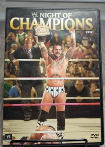 WWE Night of Champions 2012 DVD CM Punk John Cena Sheamus Matches - Imagen 1 de 3