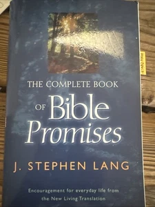 The Complete Book of Bible Promises by J. Stephen Lang (1997, Trade Paperback) - Picture 1 of 11