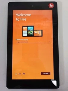 Kindle Fire 7 (7th Generation) Black - 8GB - *FAULTY BATTERY* - Picture 1 of 6