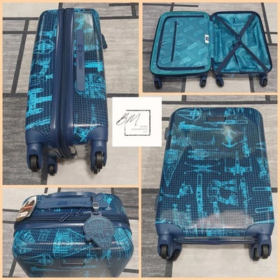 Star Wars Hardside Spinner Wheel Luggage, Intergalactic, Carry-On 20-Inch NEW - Image 1 of 4