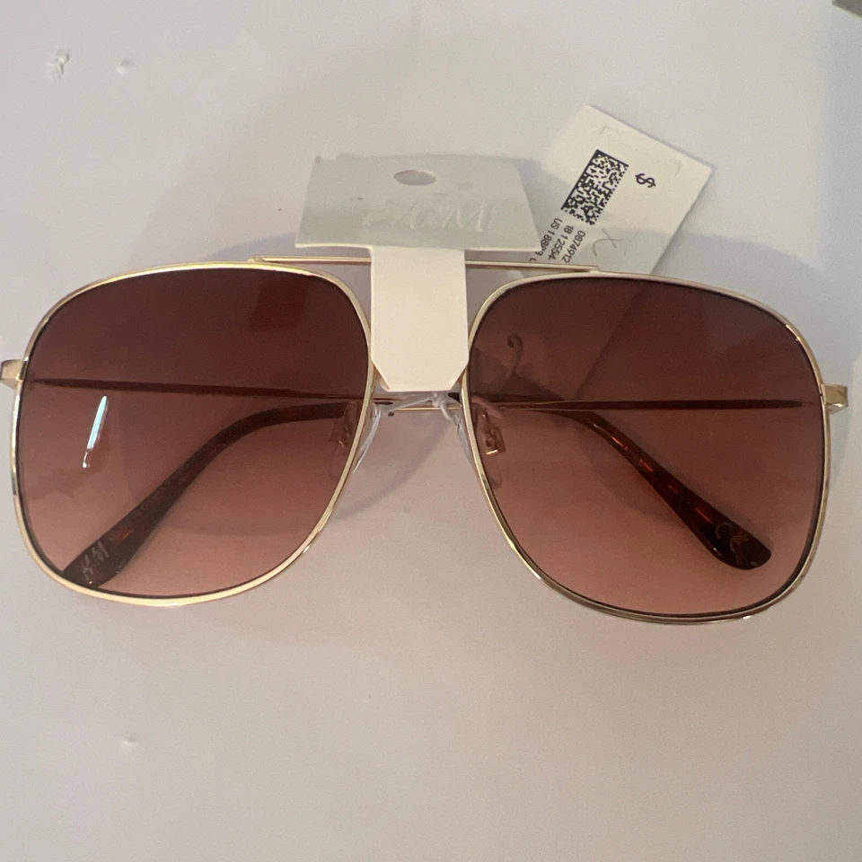 H&M Sunglasses 0874912 For Women Beige/Gold - Image 1 of 1