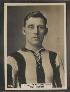 PINNACE FOOTBALL (LF SIZE PINNACE BACK)-#2446- ASHINGTON - HW FEATHERSTONE - Picture 1 of 2