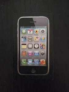 NUEVA CAJA ABIERTA SOLO Apple iPhone 3GS - 8 GB - Negro (Desbloqueado)... - Imagen 1 de 8
