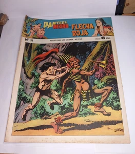 PANTERA NEGRA Y FLECHA ROJA N° 94 de 1958 complet TRES BON ETAT en ESPAGNOL - Picture 1 of 2