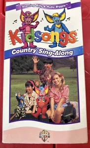 Kidsongs VHS Country Sing-along Billy & Ruby Biggle 1995 - Picture 1 of 3