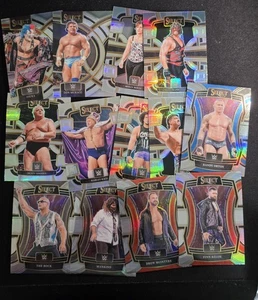 2024 Panini Select WWE - Silver Prizm 13 Card Lot The Rock Randy Orton Eddie - Bild 1 von 1