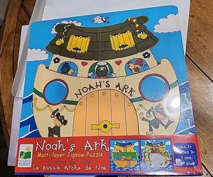 PUZZLE MULTISTRATO ARCA DI NOÈ NUOVO IL VIAGGIO DI APPRENDIMENTO 3+  - Foto 1 di 2