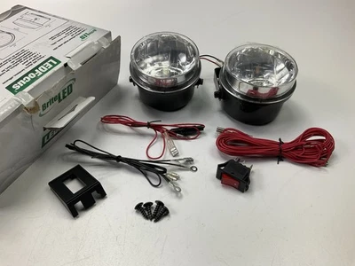 Briteled 71309 Pair Of 3.5" LED Fog Lights W/ Install Kit (wire & Switch) - Image 1 of 4