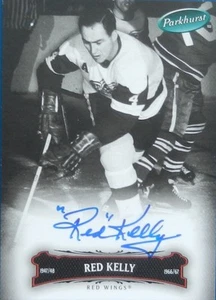 06-07 ud upper deck parkhurst base red kelly detroit red wings autograph auto - Picture 1 of 2