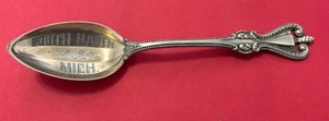 South Haven Michigan Sterling Silver 25g 5.5” Souvenir Spoon - Picture 1 of 6