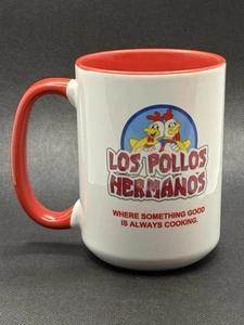 Taza Breaking Bad Los Pollos Hermanos 16oz Rara Orca Castings Taste The Family - Imagen 1 de 10