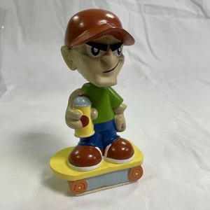 Twerp Bobblehead Loogie Launcher Twerp Figure Skateboarding Is Not a Crime NIB - Picture 1 of 12