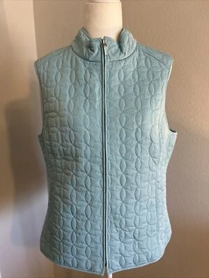 Chaleco Acolchado Liz Golf Talla L Azul Senderismo Camping Golf Deportes Ideal para Viajar Foto 1 de 4