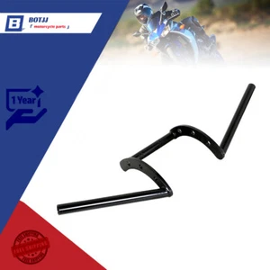 For Chopper Cruisers Black Motorcycle Z Bars Handlebar Drag Bar 7/8" 22mm - Picture 1 of 19