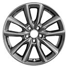 Refurbished 18x7 Painted Charcoal Silver Wheel fits 2019-2021 Mazda 3 560-64971