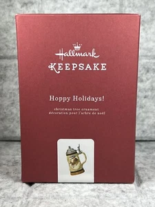 Hallmark Keepsake Hoppy Holidays Beer Stein Christmas Tree Ornament 2016 - NEW - Picture 1 of 9