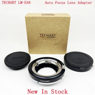TECHART LM-EA9 Auto Focus Lens Adapter for Leica M VM Lens to Sony E A9II Camera - Image 1 of 4