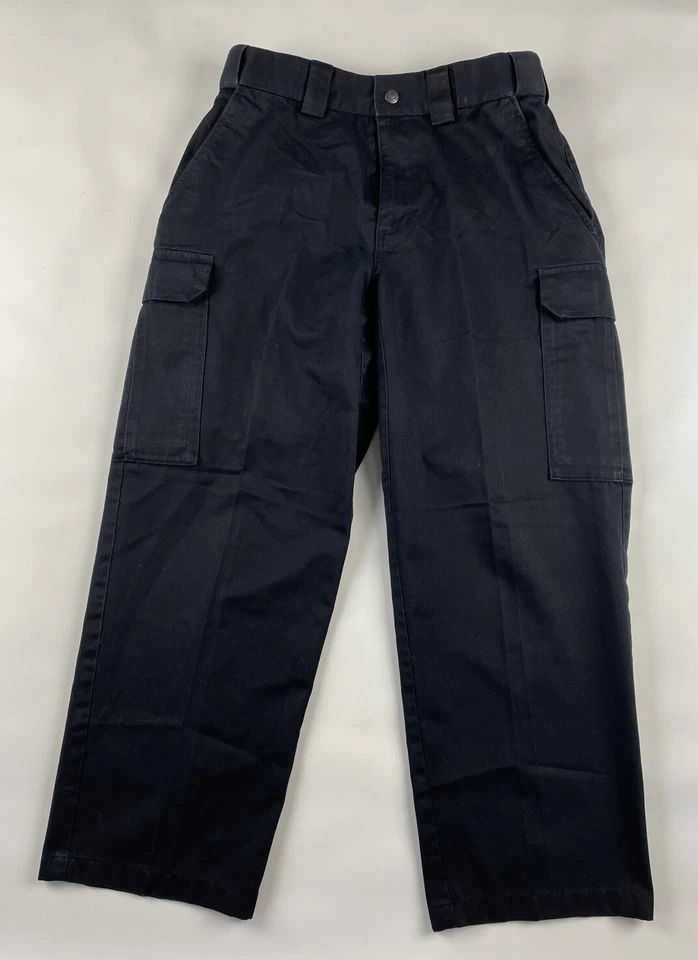 Pantalones tácticos 5.11 para hombre W32 L27 negros bolsillos de carga uniforme EMS policía Foto 1 de 4