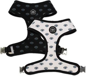 Arnés de neopreno reversible Jonathan Adler Now House Wink mediano NUEVO - Imagen 1 de 5