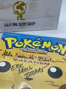 Pokemon Der erste Film - Limited Edition signierter Comic - COA Dynamic Forces - Bild 1 von 10