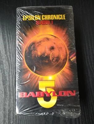 ⭐️SEALED RARE ⭐️ BABYLON 5 Epsilon Chronicle Season 1 VHS set VINTAGE - Image 1 of 4
