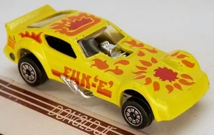 EMPUJADOR DE PISTÓN Kenner Fast 111's (divertido arrastrador de coche) amarillo - Imagen 1 de 2