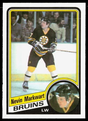 Nevin Markwart 1984-85 O-Pee-Chee #8 NMT - Image 1 of 2