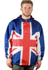 United Kingdom Flag Poncho D Day 80th Anniversary Patriotic Pac A Mac Rain Coat