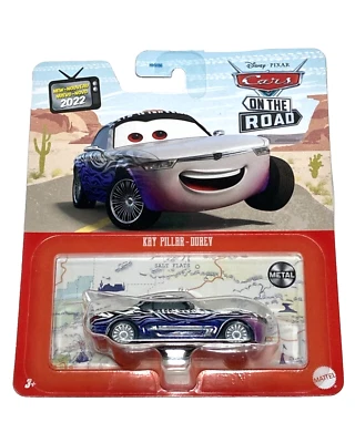 Disney Pixar Cars Kay Pillar-Durev On The Road Metal Series Toy Car NIP 2022 - Image 1 of 4