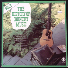 THE HISTORY OF COUNTRY MUSIC VOL. V RADIANT RECORDS LP SET 130-73W