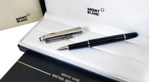 Montblanc Meisterstuck Solitaire Doue Stainless Steel 163 Rollerball Pen - Picture 1 of 6