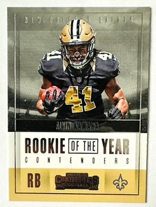 Panini Contenders 2017 Alvin Kamara RC Novato del Año ¡Saints! - Imagen 1 de 3