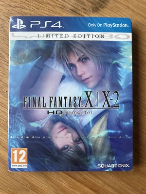 Final Fantasy X/X-2 HD Remaster Steelbook Limited Edition Sony PS4 - UK PAL New - Image 1 of 4
