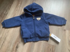 Steiff Sweatjacke Plüsch Baby Jacke Gr.74(OVP 50€) NEU mit Etikett - Bild 1 von 11