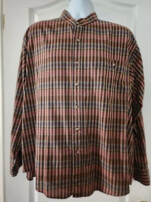 Members Only Plaid Button Up Shirt Men's XL Vintage 80s - Image 1 of 3