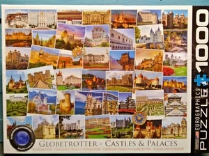 Globetrotter Castles & Places 1000 Pc. Jigsaw Puzzle 19 1/4" x 26 5/8" FREE SHIP - Picture 1 of 5