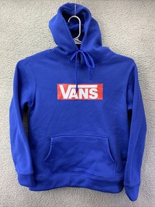 Sudadera Vans Checker Marino Hombre