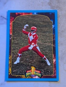 The Red Ranger #117 Mighty Morphin Power Rangers Karte Serie 2 1994 Saban MMPR - Bild 1 von 2
