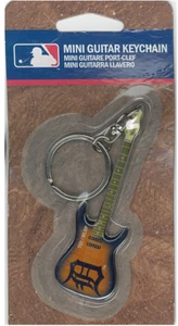 Detroit Tigers Electric Guitar Key Chain NEW MLB licensed NWT - Picture 1 of 1