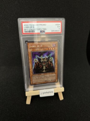 Yu-Gi-Oh! Card PSA 5 - Lord Of D. Limited Edition Holo