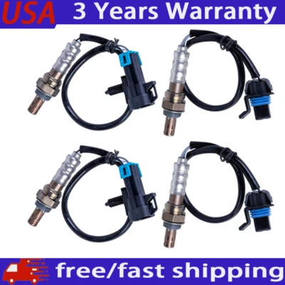 4PCS Oxygen Sensor For 2007 GMC Yukon XL 1500 5.3L 6.0L 6.2L 234-4112 234-4337 - Image 1 of 4