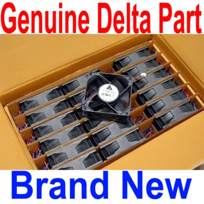 Delta 3-Pin AFB1212SHE CF00 Ultra Strong 120MM 12V Fan (Brand New, Genuine Part) - Image 1 of 4