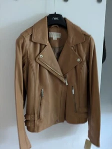 Michael Kors Leather Jacket - Picture 1 of 5