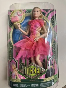 Mattel Wicked Movie Glinda Fashion Doll URL MISPRINT wicked.com Light Damaged Bx - Bild 1 von 7