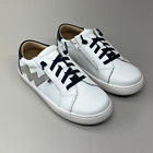 OLD SOLES Bolty Jogger Sneakers Kid’s Sz 13 EU 30 Snow/Gris/Navy #6155