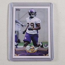 Xavier Rhodes #102 Minnesota Vikings Rookie Card Football 2013 Topps