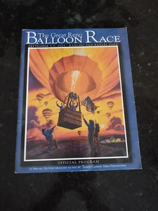 OFFICIAL PROGRAM THE GREAT RENO BALLOON RACE SEPTEMBER 5-7, 2003 NEVADA SOUVENIR - Picture 1 of 10