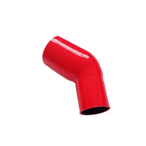 ID3/4" to1"(19/25mm) 45 Degree elbow Red Silicone Hose Reducer Intercooler Tube - Imagen 1 de 9