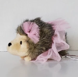Douglas Erizo Bailarina Peluche Juguete 6" Rosa Tutú Falda Ballet - Imagen 1 de 7